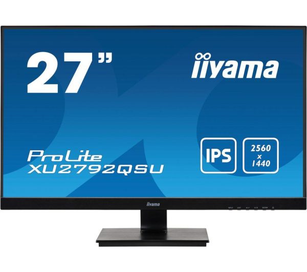 IIYAMA ProLite XU2792QSU-B1 Quad HD 27" IPS LCD Monitor - Black