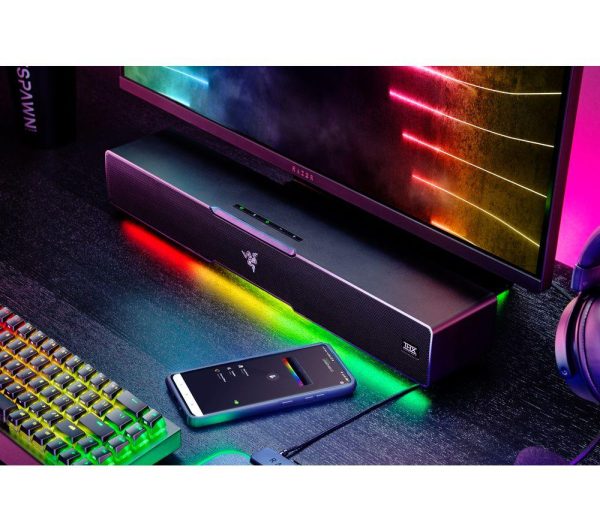 RAZER Leviathan V2 2.1 PC Soundbar with Subwoofer - Black