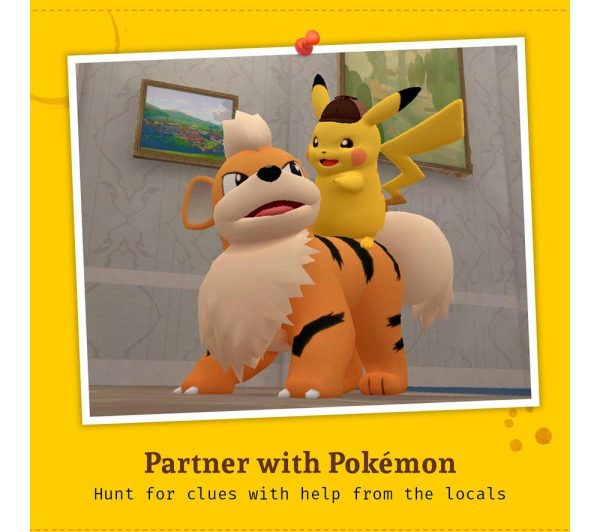 NINTENDO SWITCH Detective Pikachu Returns