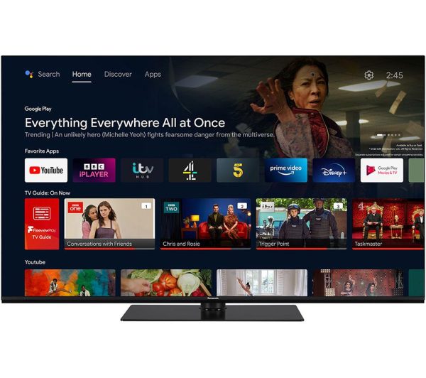 PANASONIC TX-55MZ800B 55" Smart 4K Ultra HD HDR OLED TV with Google Assistant