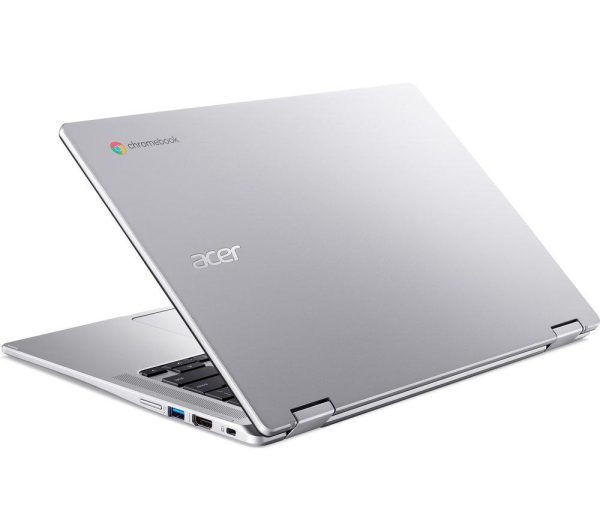 ACER Spin 314 14" 2 in 1 Chromebook - IntelÂ® CeleronÂ®, 128 GB eMMC, Silver