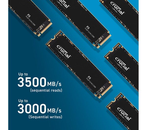 CRUCIAL P3 M.2 Internal SSD - 4 TB