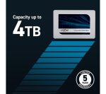 CRUCIAL MX500 2.5” Internal SSD - 2 TB