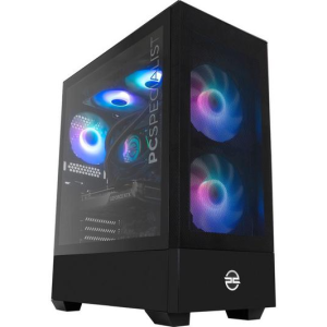 PCSPECIALIST Flux 300 Gaming PC - AMD Ryzen 7, RTX 4060 Ti, 1 TB SSD