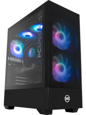 PCSPECIALIST Flux 300 Gaming PC - AMD Ryzen 7, RTX 4060 Ti, 1 TB SSD