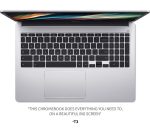 ACER 315 15.6" Chromebook - IntelÂ® PentiumÂ®, 128 GB eMMC, Silver