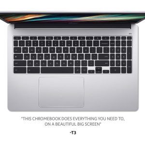 ACER 315 15.6" Chromebook - IntelÂ® PentiumÂ®, 128 GB eMMC, Silver