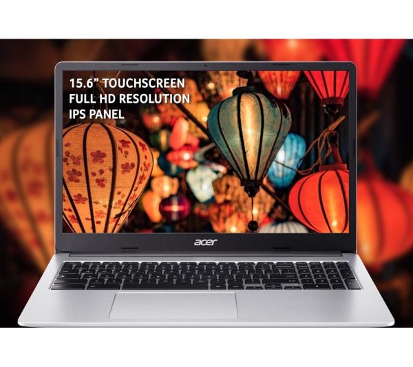ACER 315 15.6" Chromebook - IntelÂ® PentiumÂ®, 128 GB eMMC, Silver