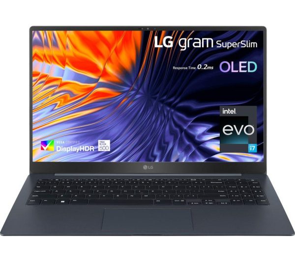 LG gram SuperSlim OLED 15Z90RT-K.AD7AA1 15.6" Laptop - Intel® Core i7, 2 TB SSD, Dark Blue
