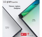 LG gram SuperSlim OLED 15Z90RT-K.AD7AA1 15.6" Laptop - Intel® Core i7, 2 TB SSD, Dark Blue