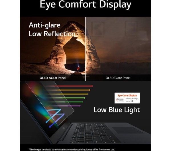 LG gram SuperSlim OLED 15Z90RT-K.AD7AA1 15.6" Laptop - Intel® Core i7, 2 TB SSD, Dark Blue