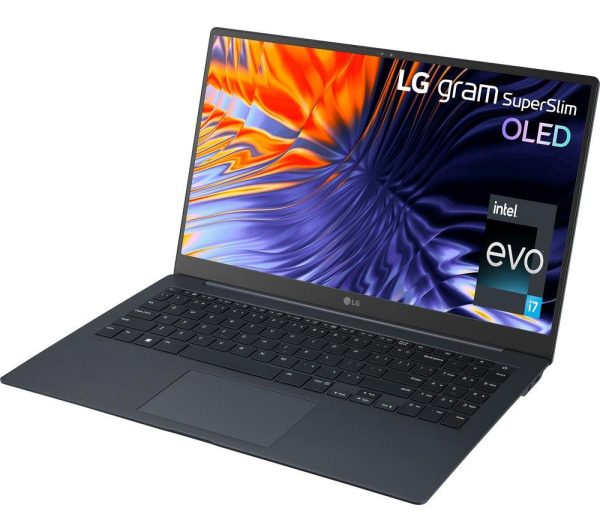 LG gram SuperSlim OLED 15Z90RT-K.AD7AA1 15.6" Laptop - Intel® Core i7, 2 TB SSD, Dark Blue