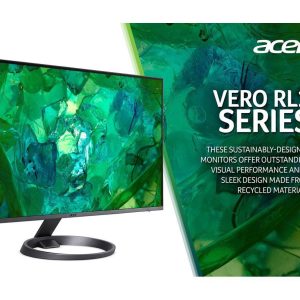 ACER Vero RL272Eyiiv Full HD 27" IPS LCD Monitor - Dark Grey