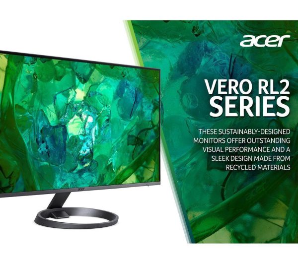 ACER Vero RL272Eyiiv Full HD 27" IPS LCD Monitor - Dark Grey
