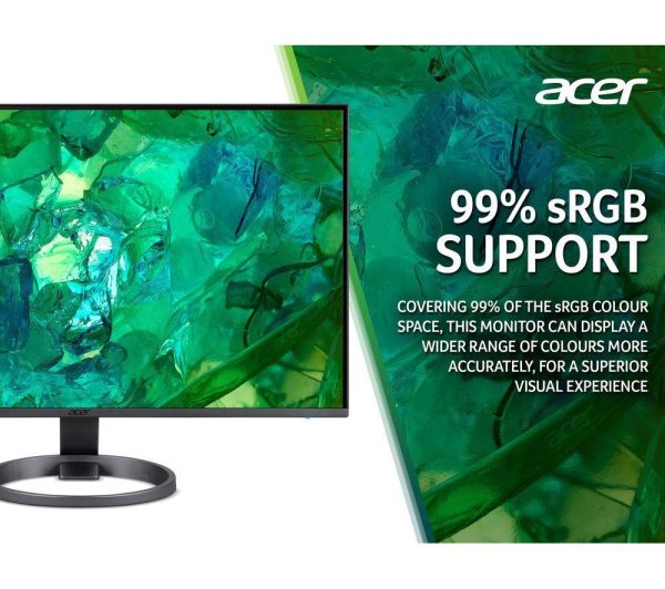 ACER Vero RL272Eyiiv Full HD 27" IPS LCD Monitor - Dark Grey