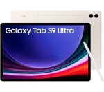 SAMSUNG Galaxy Tab S9 Ultra 14.6" Tablet (512 GB, Beige) & Galaxy Tab S9 Ultra Slim Book Cover Keyboard Case Bundle