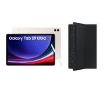 SAMSUNG Galaxy Tab S9 Ultra 14.6" Tablet (1 TB, Beige) & Galaxy Tab S9 Ultra Slim Book Cover Keyboard Case Bundle