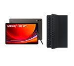 SAMSUNG Galaxy Tab S9+ 12.4" Tablet (256 GB, Graphite) & Galaxy Tab S9+ Slim Book Cover Keyboard Case Bundle