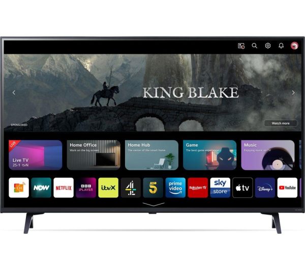 LG 43QNED756RA 43" Smart 4K Ultra HD HDR QNED TV with Amazon Alexa