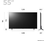 LG 55QNED756RA 55" Smart 4K Ultra HD HDR QNED TV with Amazon Alexa