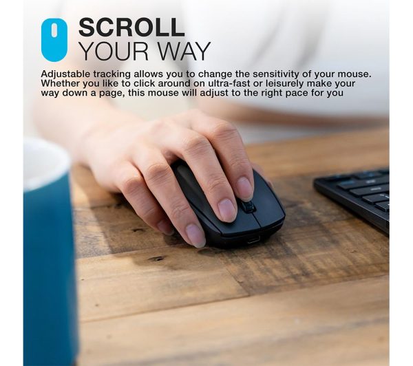 JLAB Go Charge Wireless Optical Mouse