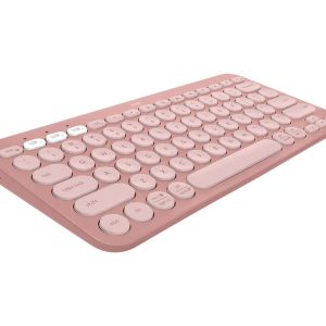 LOGITECH Pebble Keys 2 K380S Wireless Keyboard - Pink