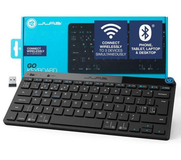 JLAB Go Wireless Keyboard - Black