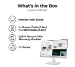 LENOVO L27e-40 Full HD 27" VA LCD Monitor - Grey