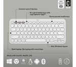 LOGITECH Signature Slim K950 Wireless Keyboard - White