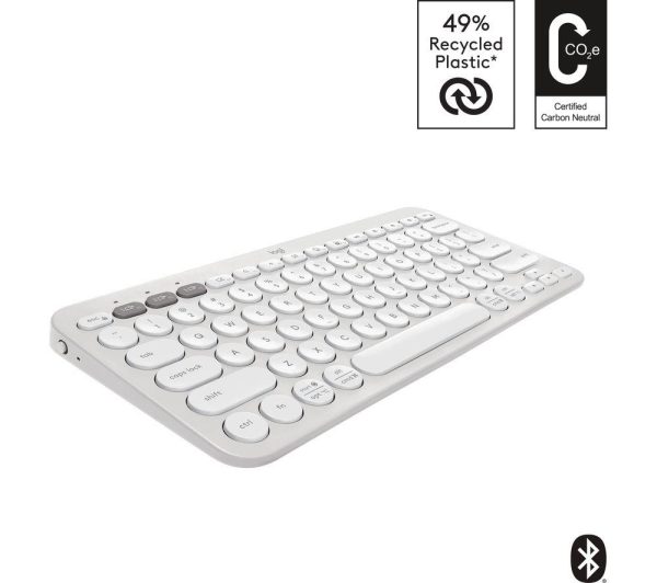 LOGITECH Signature Slim K950 Wireless Keyboard - White