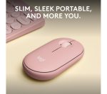 LOGITECH Pebble 2 M350S Wireless Optical Mouse - Rose