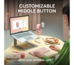 LOGITECH Pebble 2 M350S Wireless Optical Mouse - Rose