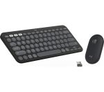 LOGITECH Pebble 2 MK380 Wireless Keyboard & Mouse Set - Graphite