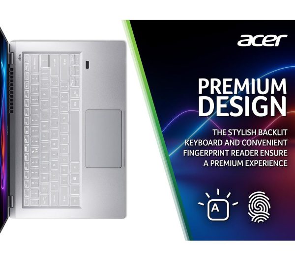 ACER Swift 3 14" Laptop - AMD Ryzen 5, 512 GB SSD, Silver