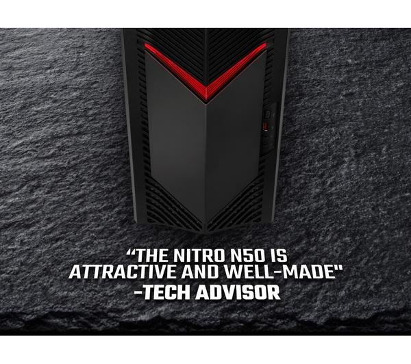 ACER Nitro N50-650 Gaming PC - Intel® Core™ i5, RTX 3050, 1 TB SSD