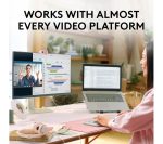 LOGITECH Brio 100 Full HD Webcam - Rose