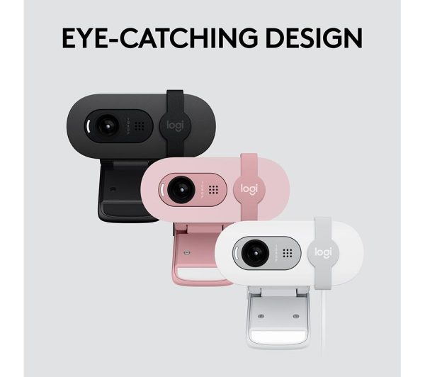 LOGITECH Brio 100 Full HD Webcam - Rose