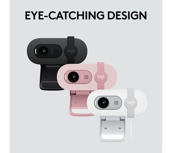 LOGITECH Brio 100 Full HD Webcam - White