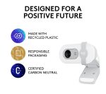 LOGITECH Brio 100 Full HD Webcam - White