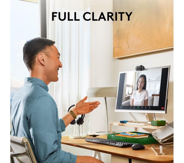 LOGITECH Brio 100 Full HD Webcam - Graphite