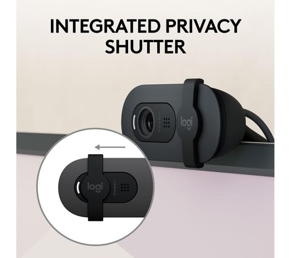 LOGITECH Brio 100 Full HD Webcam - Graphite
