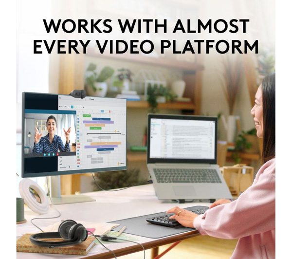 LOGITECH Brio 100 Full HD Webcam - Graphite