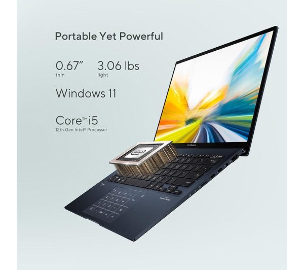 ASUS Zenbook 14 UX3402ZA 14" Laptop Intel® Core i5, 512 GB SSD, Blue