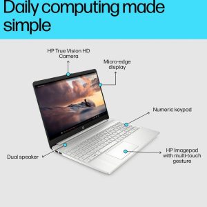 HP 15s-fq5510sa 15.6" Laptop - Intel® Core i5, 256 GB SSD, Silver
