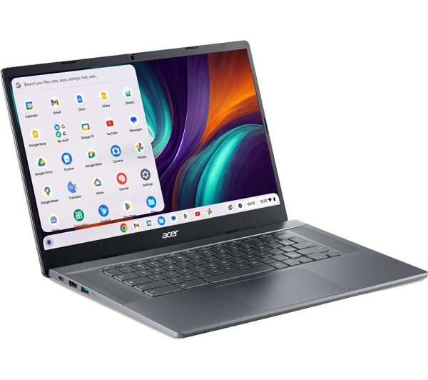 ACER 515 15.6" Chromebook Plus - Intel® Core i5, 256 GB SSD, Grey