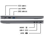 ACER 515 15.6" Chromebook Plus - Intel® Core i3, 256 GB SSD, Grey