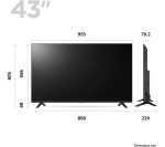 LG 43LQ60006LA 43" Smart Full HD HDR LED TV