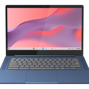 LENOVO IdeaPad Slim 3 14" Chromebook - MediaTek Kompanio 520, 128 GB eMMC, Blue