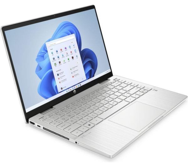 HP Pavilion x360 14-ek1511sa 14" 2 in 1 Refurbished Laptop - Intel® Core i3, 256 GB SSD, Silver, (Excellent Condition)
