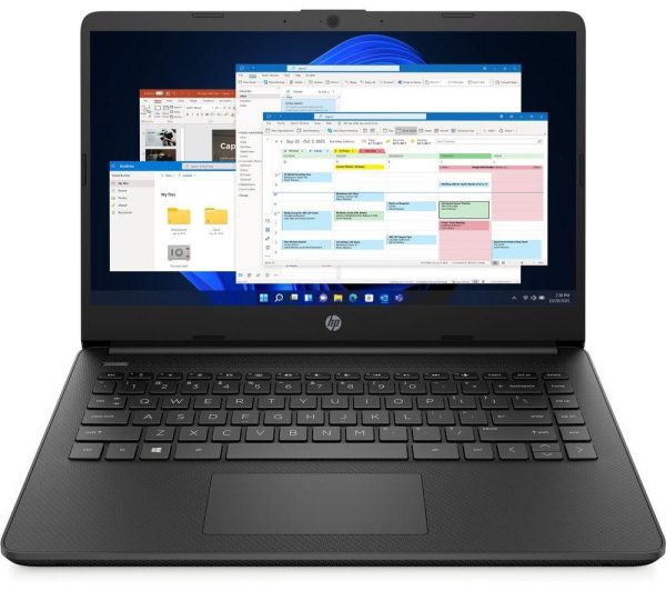 HP 14s-dq0518sa 14" Refurbished Laptop - IntelÂ® CeleronÂ®, 128 GB eMMC, Black (Excellent Condition)